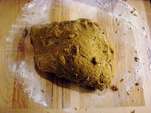 Swedish bread in progress.