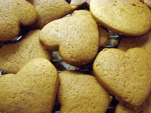 Swedish ginger cookies.