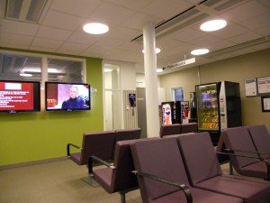 Swedish ER waiting room