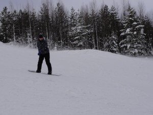 Snowboarding in Sweden