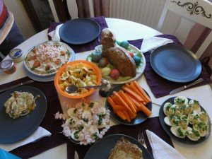 Swedish Easter meal