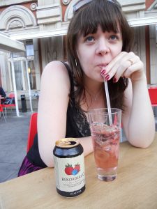 Anna with Swedish Cider