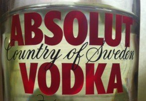 Absolut Vodka – a bestseller at Systembolaget