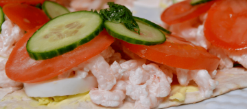open-shrimp-sandwich