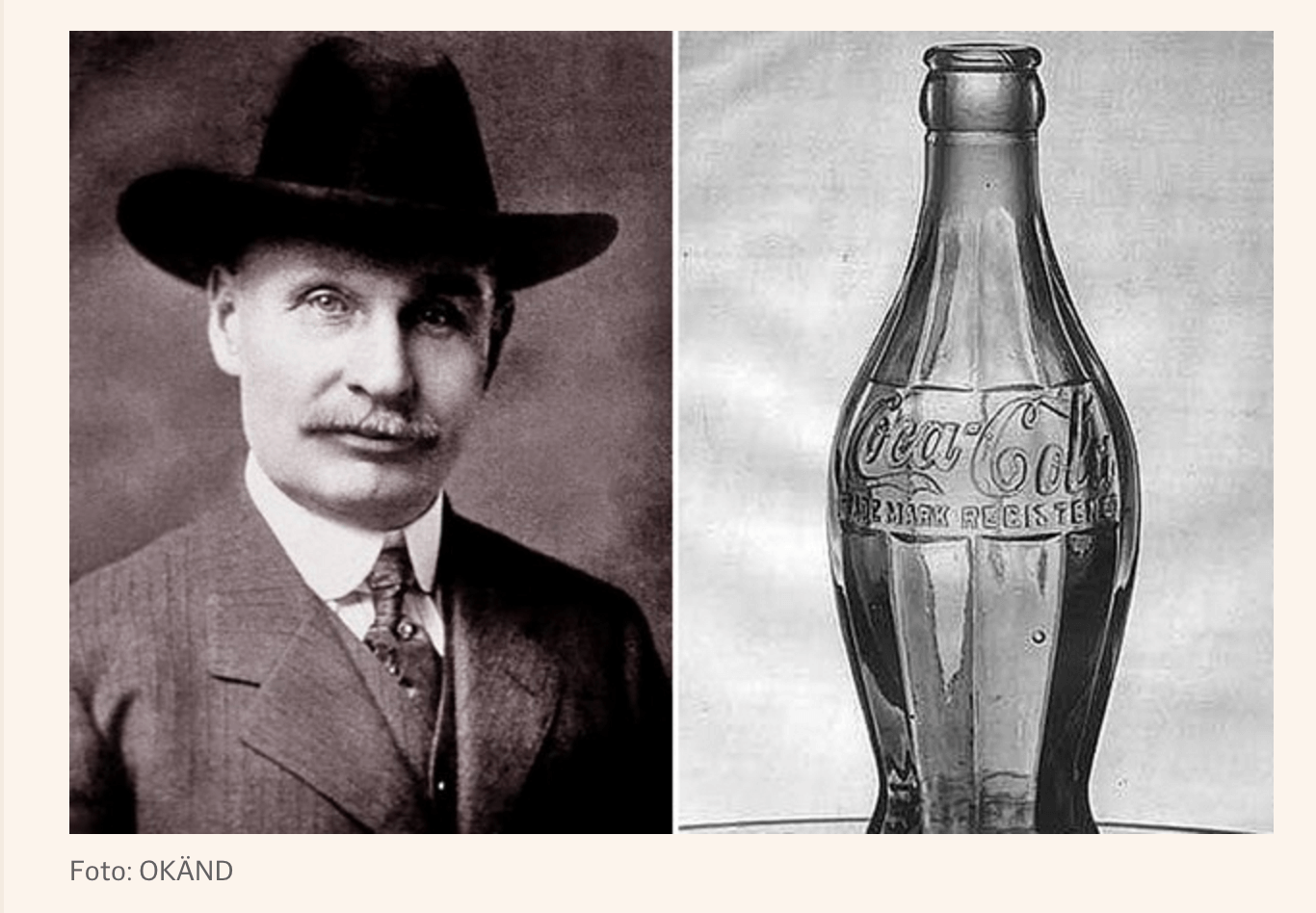 Alexander Samuelsson & The Coca-Cola Bottle