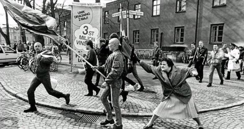 Nazi demonstration