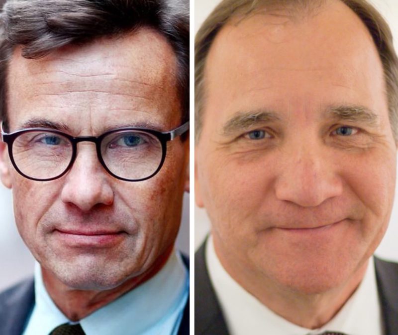 Ulf Kristersson and Stefan Löfven